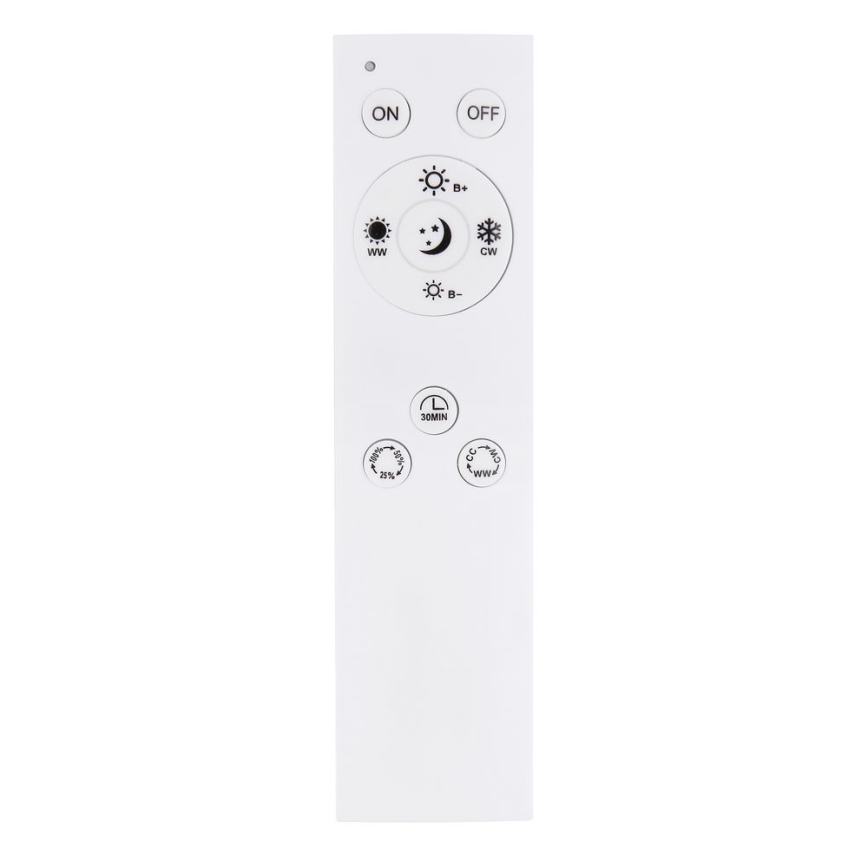 Globo - Fäst LED ljusreglerad ljuskrona LED/22W/230V 2700-6000K + fjärrkontroll