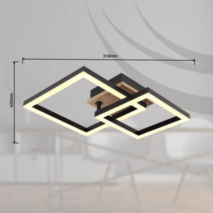 Globo - LED taklampa LED/15W/230V 3000K