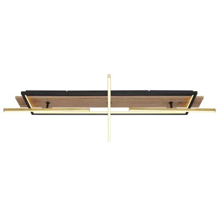 Globo 67296D2 - LED-taklampa BEATRIX LED/48W/230V 60,5x100 cm brun