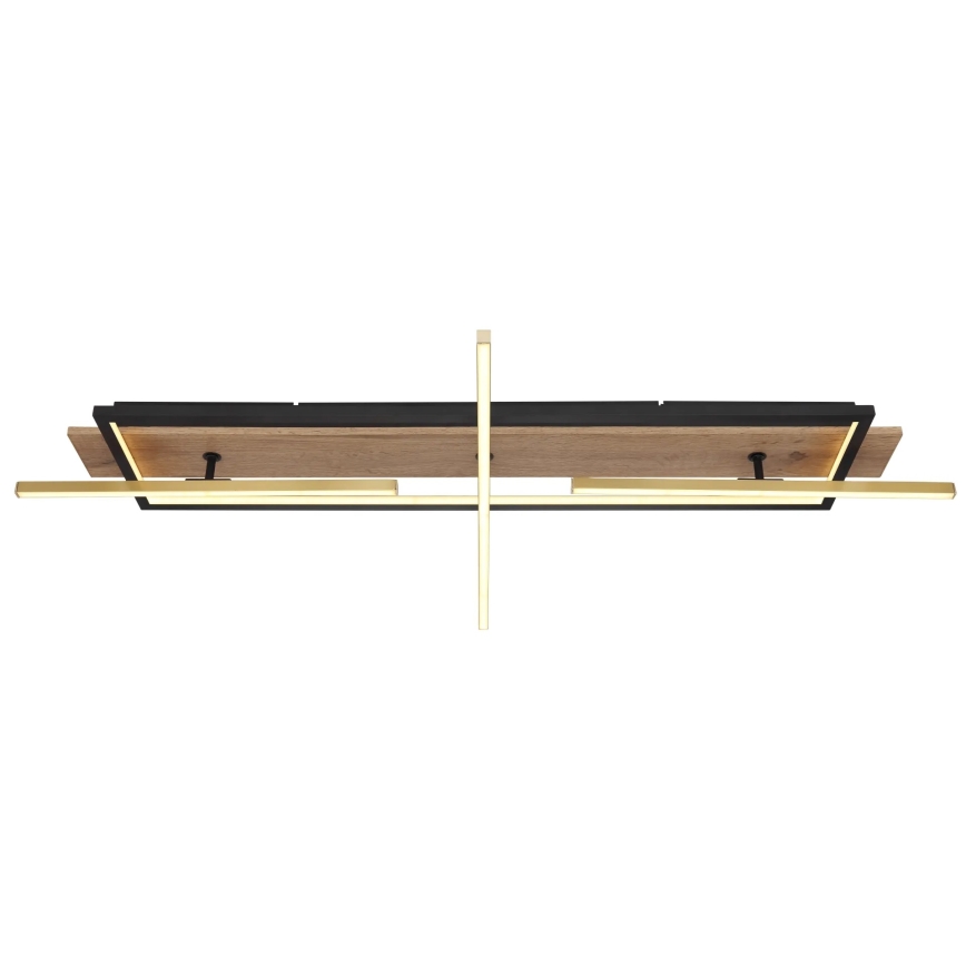 Globo 67296D2 - LED-taklampa BEATRIX LED/48W/230V 60,5x100 cm brun