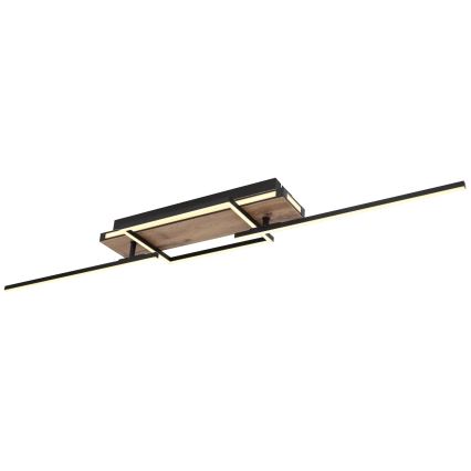 Globo 67299D3 - LED taklampa COLLI LED/40W/230V 88x120 cm beige/svart