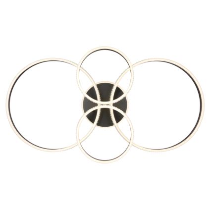 Globo - LED taklampa LED/39W/230V 2700/4500/6500K 106x60 cm antracit