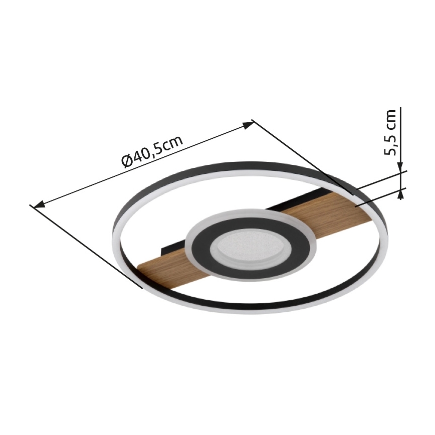 Globo - LED taklampa LED/24W/230V