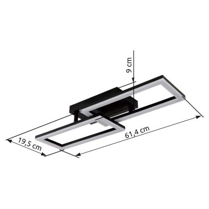 Globo - LED taklampa LED/20W/230V