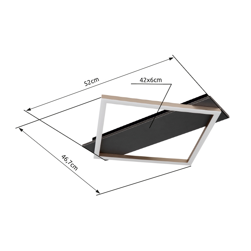 Globo - LED taklampa LED/18W/230V