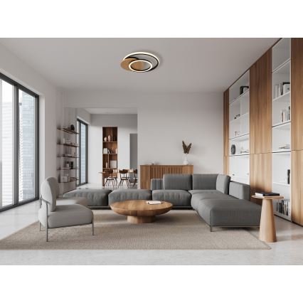 Globo - LED taklampa LED/24W/230V svart