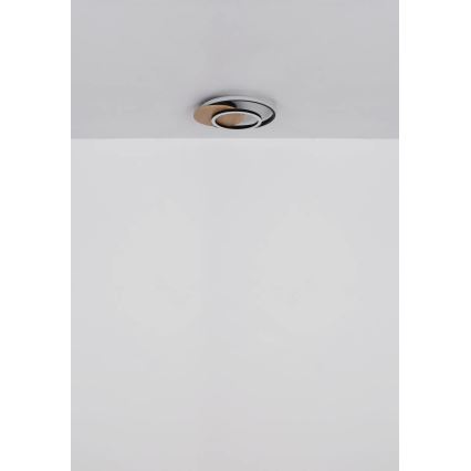 Globo - LED taklampa LED/24W/230V svart