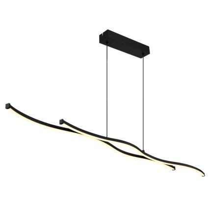 Globo - LED ljuskrona med textilsladd LED/30W/230V 3000K