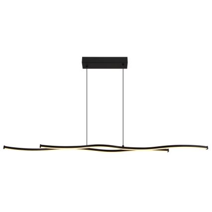 Globo - LED ljuskrona med textilsladd LED/30W/230V 3000K