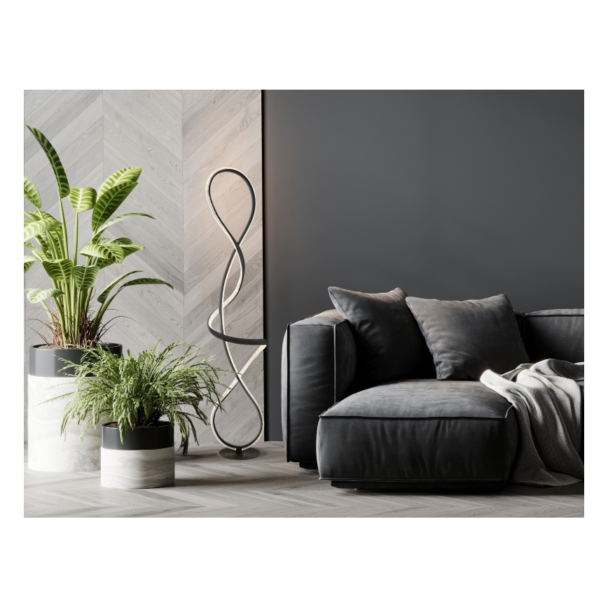 Globo - LED golvlampa LED/36W/230V svart