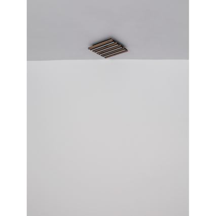 Globo - LED taklampa LED/30W/230V 3000K 80x20 cm trä