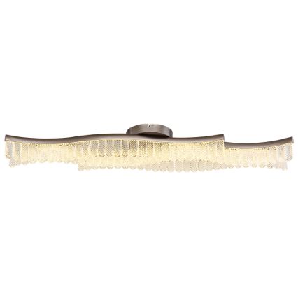 Globo - LED taklampa LED/35W/230V 3200K 18x108 cm matt krom