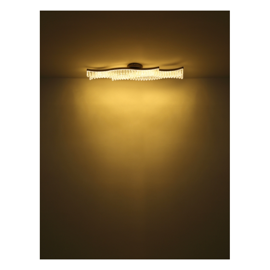 Globo - LED taklampa LED/35W/230V 3200K 18x108 cm matt krom