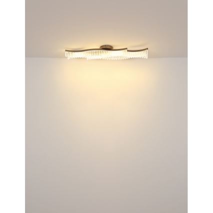 Globo - LED taklampa LED/35W/230V 3200K 18x108 cm matt krom