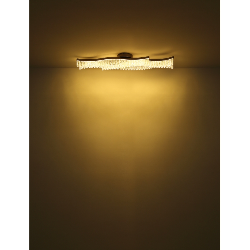 Globo - LED taklampa LED/35W/230V 3200K 18x108 cm guld