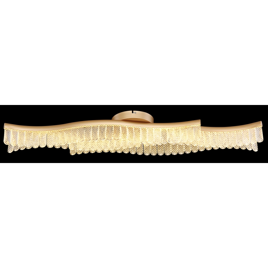 Globo - LED taklampa LED/35W/230V 3200K 18x108 cm guld