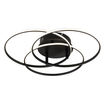 Globo - LED taklampa LED/40W/230V 4000K diameter 45,6 cm svart