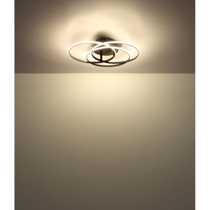 Globo - LED taklampa LED/40W/230V 4000K diameter 45,6 cm svart