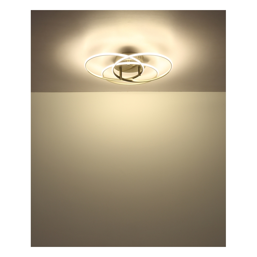 Globo - LED taklampa LED/40W/230V 4000K diameter 45,6 cm matt krom