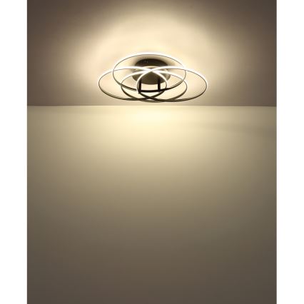 Globo - LED taklampa LED/55W/230V 4000K diameter 51,5 cm svart