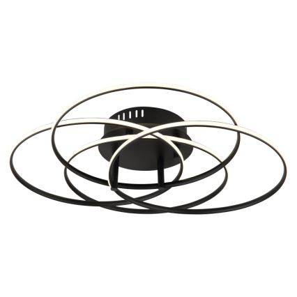 Globo - LED taklampa LED/55W/230V 4000K diameter 51,5 cm svart