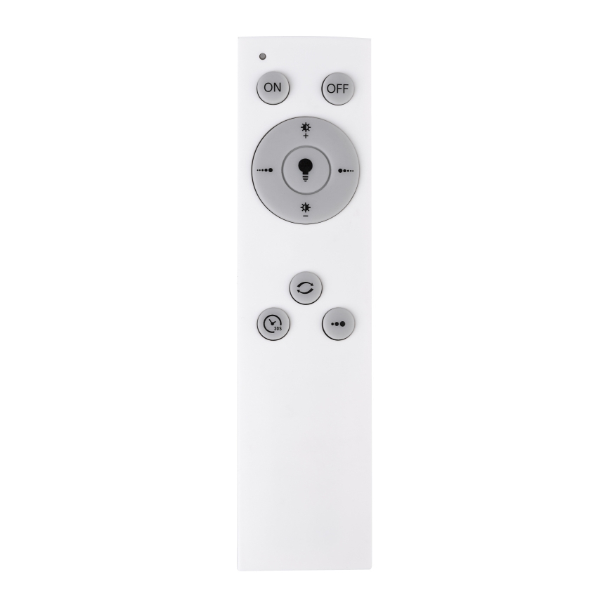 Globo - Dimmbar LED-taklampa LED/40W/230V 2700-6500K 32,5x87,5 cm brun/svart + fjärrkontroll