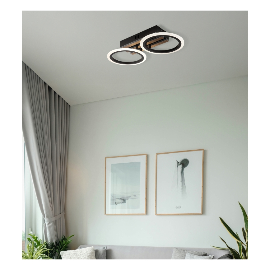 Globo - LED taklampa LED/15W/230V 3000/4200/600K 21x44,5 cm