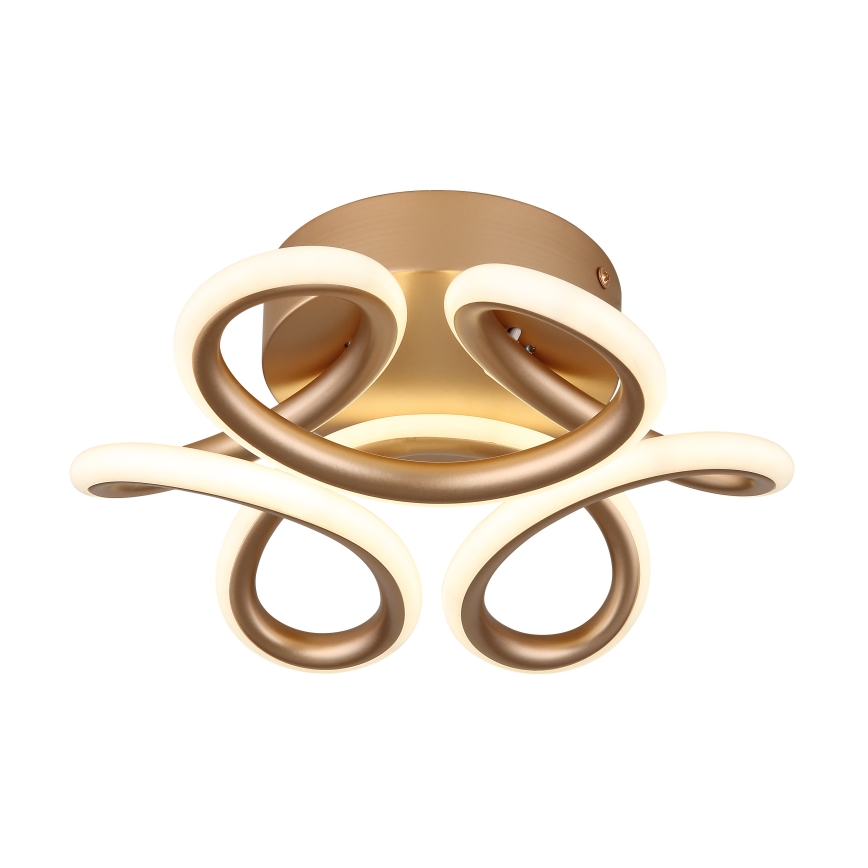 Globo - LED Taklampa LED/24W/230V 2700/4000/6000K Ø 26 cm guld