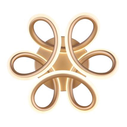 Globo - LED Taklampa LED/24W/230V 2700/4000/6000K Ø 26 cm guld