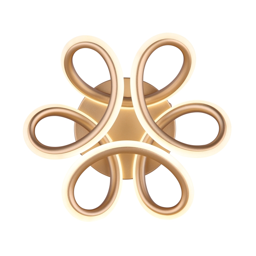 Globo - LED Taklampa LED/24W/230V 2700/4000/6000K Ø 26 cm guld