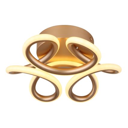 Globo - LED Taklampa LED/24W/230V 2700/4000/6000K Ø 26 cm guld