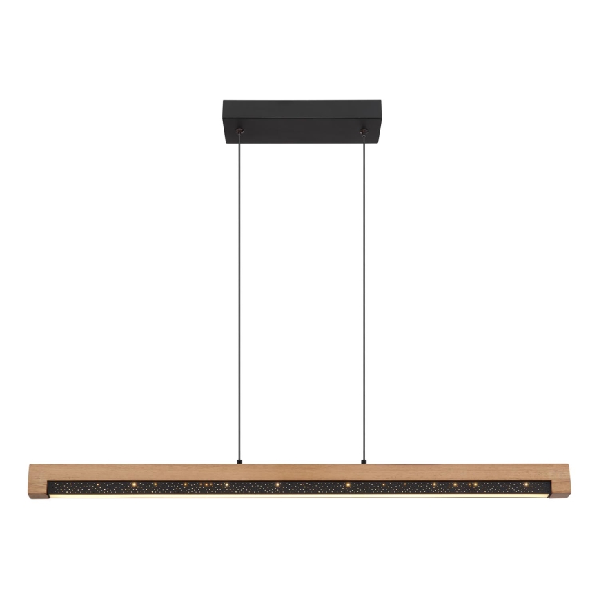 Globo - LED ljuskrona med textilsladd LED/24W/230V
