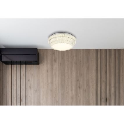 Globo - LED dimbar taklampa LED/48W/230V 2700-6000K Ø 50 cm vit + fjärrkontroll