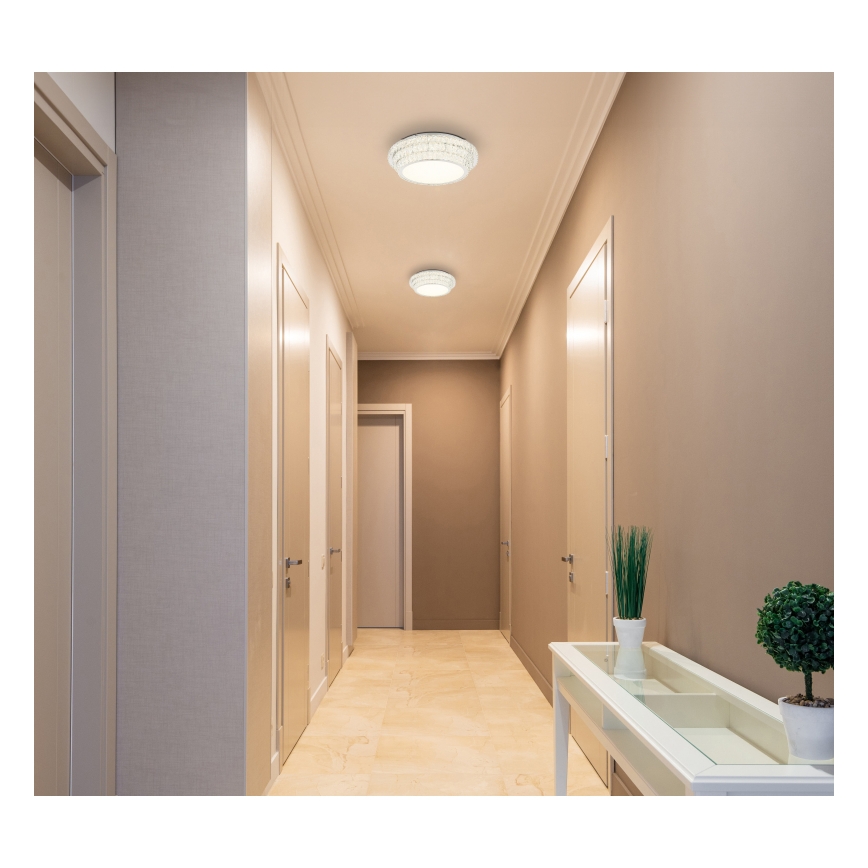 Globo - Dimbar LED-taklampa LED/58W/230V 2700-6000K Ø 60 cm vit + fjärrkontroll