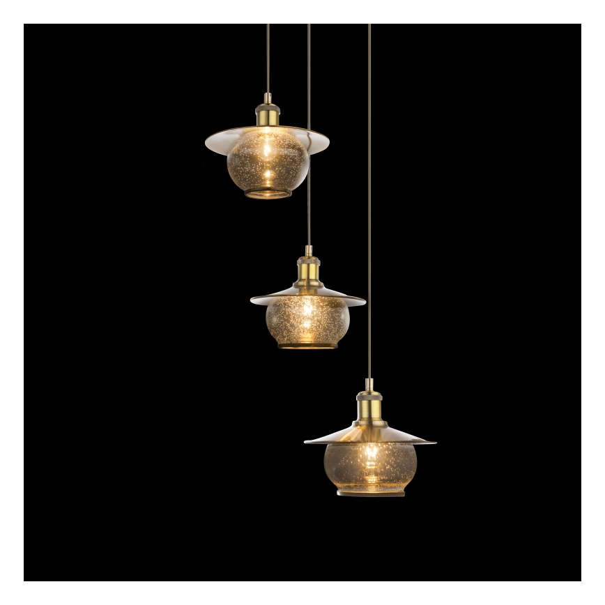 Globo 69030-3H - Hängande lampa 3xE27/60W