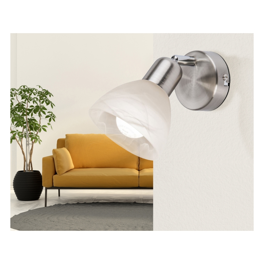 Globo - LED väggspotlight 1xE14/5W/230V