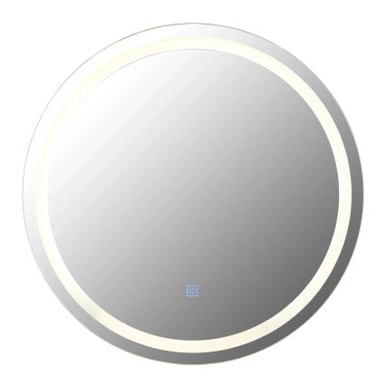 Globo - LED Ljusreglerad vägg spegel med en bakgrundsbelyst LED/10W/230V 4000K diameter 55 cm