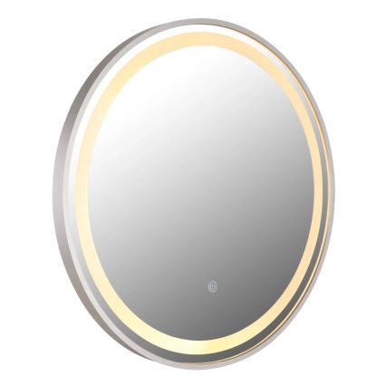 Globo - LED dimbar väggspegel med belysning LED/10W/230V 2700/4000/6500K Ø 50 cm