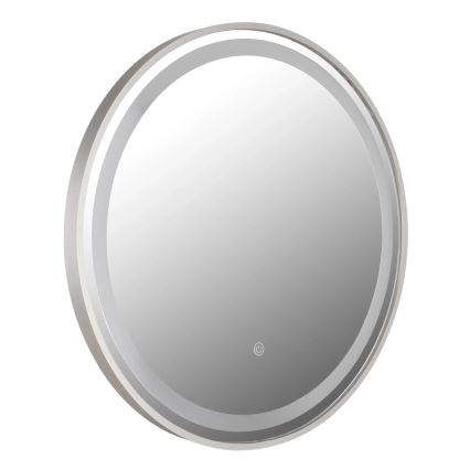 Globo - LED Ljusreglerad vägg spegel med en bakgrundsbelyst LED/10W/230V 2700/4000/6500K diameter 50 cm