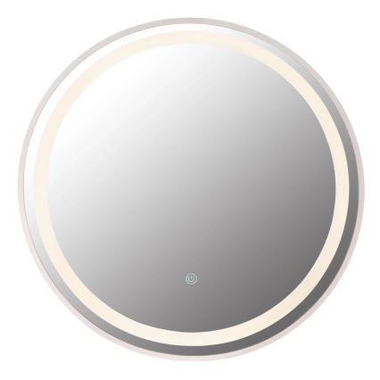 Globo - LED Ljusreglerad vägg spegel med en bakgrundsbelyst LED/10W/230V 2700/4000/6500K diameter 50 cm