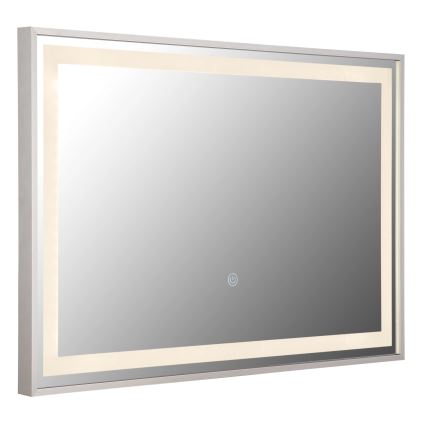 Globo - LED Ljusreglerad vägg spegel med en bakgrundsbelyst LED/10W/230V 2700/4000/6500K 60x40 cm
