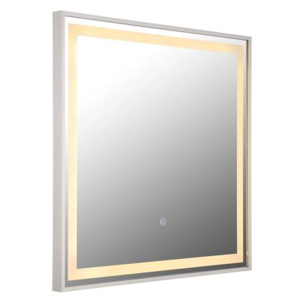 Globo - LED Ljusreglerad vägg spegel med en bakgrundsbelyst LED/10W/230V 2700/4000/6500K 50x50 cm