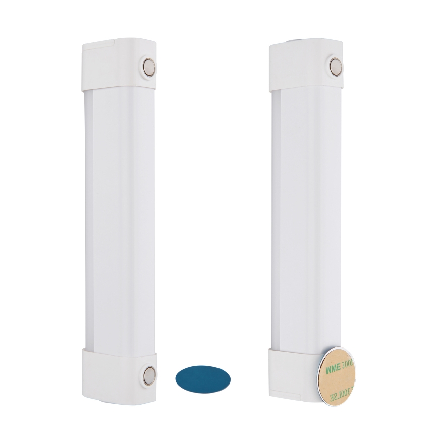 Globo - LED uppladdningsbar underskåpsbelysning 3-i-1 LED/2W/5V 3000/4000/7000K 800 mAh