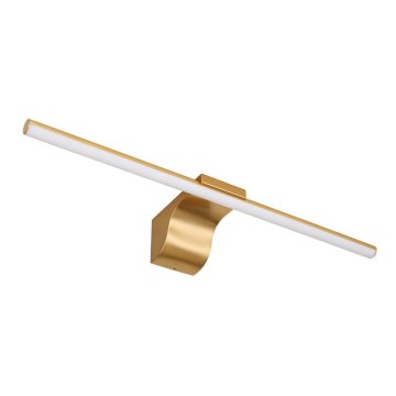 Globo - Badrumsspegel med LED-belysning LED/10W/230V 60,8 cm IP44 guld