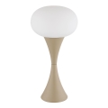 Globo - Bordslampa 1xE14/25W/230V beige