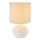 Globo - Bordslampa 1xE14/40W/230V beige/keramika