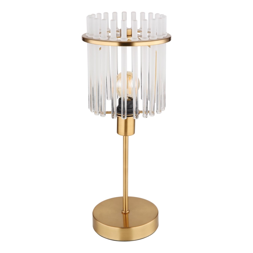 Globo - Bordslampa 1xE14/40W/230V diameter 15 cm guld