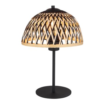 Globo - Bordslampa 1xE27/15W/230V Bambu