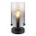 Globo - Bordslampa 1xE27/40W/230V diameter 12,5 cm svart