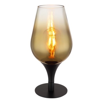 Globo - Bordslampa 1xE27/40W/230V diameter 15 cm guld